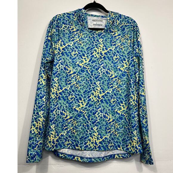 Columbia Women’s Omni-Shade Sun Protection Long Sleeve Shirt/ Size-Large - Picture 1 of 9